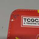 Trading Card Binder 9 Pocket,Card Binder 900 Pockets,Card Book Holder Cards with 50 Removable Sleeves,3-Ring Zip Design MTG/TCG/Sport Collectible Trading Card Albums Gifts for Boys and Girls (Red) (Large)