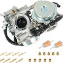 Dual Carburetor w/Fuel Filter & Extra Jets Compatible with Honda Shadow Spirit 1100 VT1100C 1998-2007 Replace 16100-MAA-A00, 16100-MAA-B01, 16100-MAA-B21