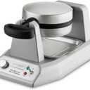 Waring Commercial WMB400X Single Mini Belgian Waffle Maker w/Cast Aluminum Grids 120V, 1200W 5-15 Phase Plug