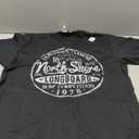 Long Board North Shore Surf Vintage Hawaii Beach T-Shirt Large