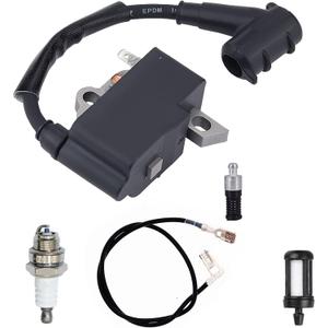 Ignition Coil with Spark Plug Compatible with Stihl MS231 MS251 MS251C Chainsaw Replaces 1143-400-1307