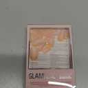 Glamnetic Press On Nails - French Butter | Short Round Fake Nails with Yellow French Tips and Glossy Finish, Salon Quality | 15 Sizes - 30 Nail Kit with Glue