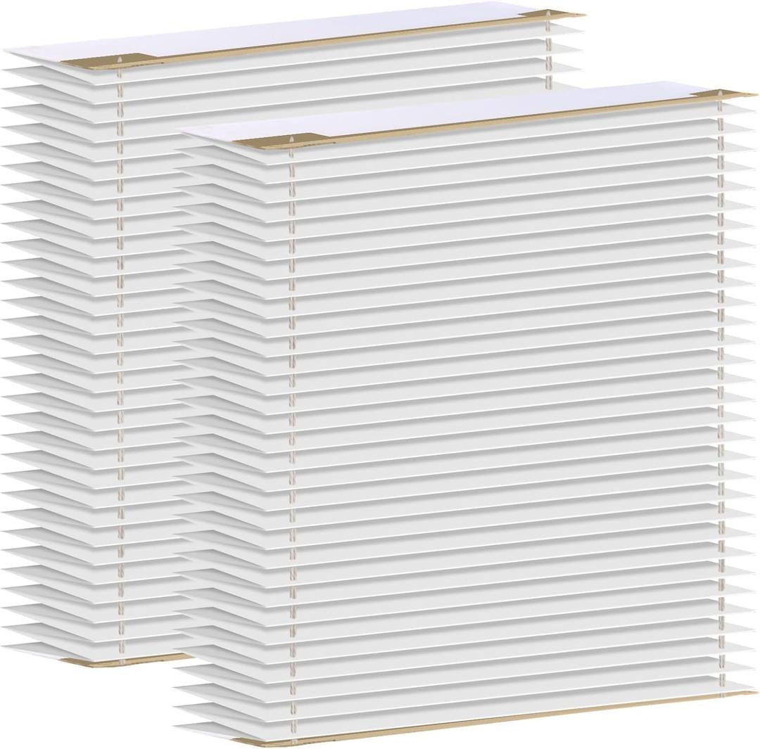 2 Packs, 201 Replacement Filter MERV 13 Compatible with Aprilaire 2200, 2250, Space Gard 2200 Whole House Air Cleaner Purifiers and Lennox PMAC-20C (Lennox X0445), MERV-13 Air Filter