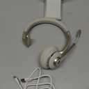 Bluetooth Headset, Wireless Headphones with Microphone Noise Canceling & USB Dongle, V5.0 Trucker Bluetooth Headset with Mic Mute & Charge Dock for PC/Laptop/Phone/Meeting/CallCenter/Office Gold