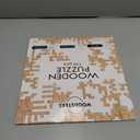 WOODSTERS Mind Bending Wooden Jigsaw Puzzle - Difficult Challenging Impossible Puzzles for Adults, Advanced Hard Jigsaw Puzzles - Aztec Labyrinth - 130 Pieces