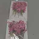 100 Pcs Dried Babys Breath Flowers Bulk Babys Breath Real Pressed Flowers Natural Gypsophila for Resin Wedding Art Craft Baby Shower DIY Invitations Scrapbooking Card Making(Pink)