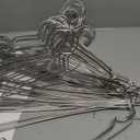 TIMMY Wire Hangers 40 Pack Stainless Steel Strong Metal Coat Hanger Clothes 16.5 Inch.