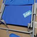 #WEJOY Folding Beach Chair for Adults, Lightweight Beach Chair with Shoulder Straps, High Back Camping Chairs with Hard Armrest, Supports 300lbs for Outdoor Lawn Concert, Oversized