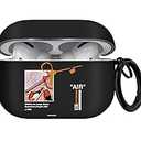 Gedicht Compatible with Protective Cases Apple Airpods 2nd Generation Case Sports Basketball Football Shoe, Rugged Protective TPU Soft Replacement for Airpod 2/ 1 Cases Cover 