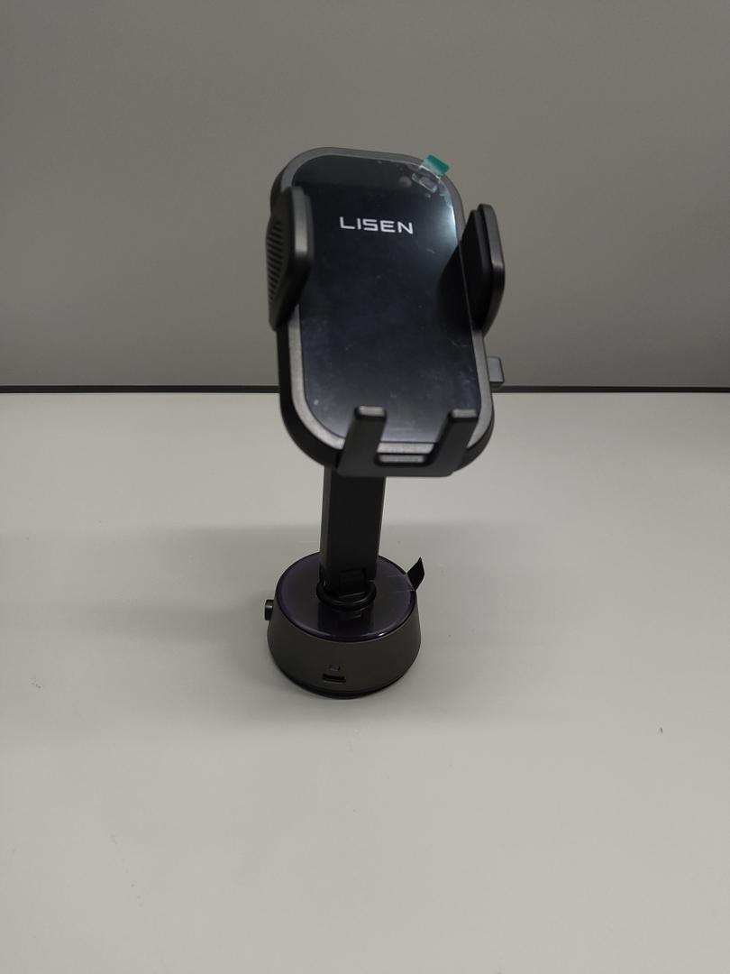 LISEN 2025 Car Phone Mount, Phone Holders for Your Car [Thick Cases Friendly] Car Phone Holder Air Vent Wider Clamp & Metal Hook Cell Phone Car Mount for iPhone Pro Max Samsung Smartphones