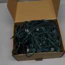 Joiedomi Christmas C9 Pathway Lights Outdoor Decorations 24 Packs, 30.75ft Xmas Multicolor Pathway Marker String Lights for Holiday Waterproof Outside Yard Garden, Party, Walkway Decor