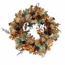 Holiday Home "Gather" Wreath, a 20-inch