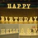 Foaky Light Up Letters,Marquee Letters,Engagement Party Decorations Letter Lights Sign for Night Light Wedding Birthday Party Christmas Lamp Home Bar Decoration (A)