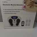 EMS Foot Stimulator Pro +, EMS Foot Massager for Neuropathy Foot Massager for Circulation and Pain Relief with TENS Unit Muscle Stimulator for Feet Body (White)