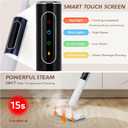 Steam Mop for Floor Cleaning with 3 Steam Mode, Quick 15s Heat-up, 284℉ Powerful Steam for for Wooden, Marble, Tile, Hardwood Floor, 3 Mop Pads