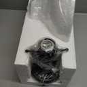 Zlepmlla Flush Mount Ceiling Light Fixture < Bulb NOT Included >, Black Metal Frame Ceiling Light Fixture with Seeded Glass, Farmhouse Light Fixture for Kitchen Island Entryway Porch Foyer