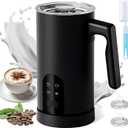 Milk Frother and Steamer, 4-in-1 Automatic Electric Milk Frother 11.8oz/350 ml, Instant Hot and Cold Foam Maker, Milk steamer Heater Foamer Warmer for Coffee, Cappuccino, Macchiato, Latte