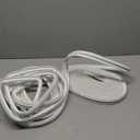 40FT Extra Long Kerf Weather Stripping Door Seal for Large Gaps and Easy Installation (White)