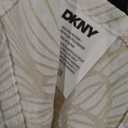 DKNY Fabric Shower Curtain Floral Imprint Colorsculpt Large Flowers Textured Newt, 70"×70"