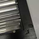 Bread Box for Kitchen Countertop Large Bread Box Farmhouse Bread Container Bread Storage with Window Bread Holder Black