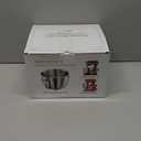 7QT Stainless Steel Mixer Bowl for Kitchenaid Stand Mixers, Kitchen Aid Mixing Bowl for 7QT Lift Mixer with Handle, Compatible with KSM70SKXXBK, Dishwasher safe.