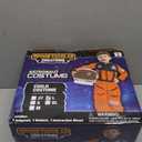 Spooktacular Creations Astronaut Costume with Helmet, Space Suit for Toddler, Kids Astronaut Halloween Costume for Cosplay (Large (10-12 yrs), Orange)