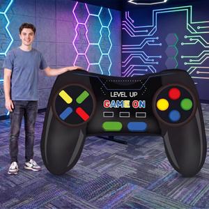 Capoda Giant Game Controller Standee, Gaming Party Photo Booth Decorations | 6 ft Video Game Cardboard Stand up Foam Board for Gamer Birthday, Arcade Party, Entrances and Photo Backdrop Props, 70.87 x 59.06 inch/ 180 x 150 cm