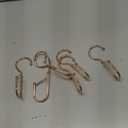 6 Purse Hanger for Closet. Tote Hanger. S-Shaped Hooks S Hooks Twist Design. Anti Drop S-Shaped Hook for Hanging Handbags with Safety Buckle to Prevent Falls. Heavy Duty. (Gold, Twisted)