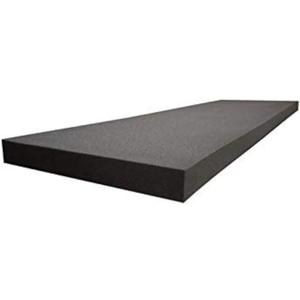 AKTRADING CO. 4" H X 24" W X 72" L CertiPUR-US Certified Rubber Foam Sheet Cushion (Seat Replacement, Upholstery Sheet, Foam Padding, Acoustic Foam Sheet)