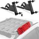 BUNKER INDUST Recovery Boards Mounting Kit with Shovel Holder Brackets, Only Fit for Bunker Traction Boards (Gen 7, 9, 10, 11), Side Mount for Roof Platform Rack with Lock