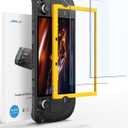 JSAUX 2-Pack Steam Deck Screen Protector, Ultra HD Glass Protector 9H Hardness Easy to Install with Guiding Frame Scratch Resistant Tempered Glass for Steam Deck/Steam Deck OLED, Come with Toolkits