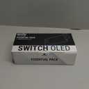 Orzly Accessory Bundle kit for Nintendo Switch Oled Accessories Essentials Pack Case and Screen Protector Comfort Grip Cover Headphones charger cable Games holder and more - Gift boxed OLED Edition