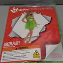 Morph Green Fairy Costume With Wings Women Halloween Costumes For Women Fairy Wings Green Dress Bell Womens Costume Adult (3X-Large)