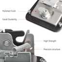 Stainless Steel Door Lock Handle Latch Large 5.5 Inches Paddle Key For Trailer Toolbox RV (4PCS)