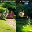 Solar Watering Can with Lights, Cardinal Bird Large Solar Watering Can with Cascading Lights Hanging Outdoor Garden Lantern Glass and Metal Waterproof for Front Porch Backyard Decor for Mom