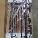 Regalo Safety 41" Extra Wide Wood Accent Baby Gate, Pressure Mount for Doorways & Bottom of Stairs, Babies, Toddlers & Pets, Ages 624 Months, Tested & Trusted, American Designed, Family Owned