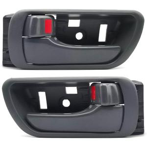 Interior Door Handle Front or Rear Left Driver & Right Passenger Side for Toyota Camry 2002-2006, Replaces# 69206-AA021 69205-AA021,Grey