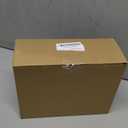 Hodao Easter Bunny Decoration Spring Rabbit Decor Gifts Handcrafted Resin Figurines Colorful and Charming Spring Decor for Home, and Holiday Celebrations (Set of 2) (Brown)