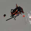 Uodofy (Assembly Completed) T13 3D Action Figure Set,Dummy Robo Titan 13 Action Figures,3D Printed Multi-Jointed Toy (Black + Orange)