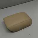 X AUTOHAUX Center Console Cover Lid for Volvo XC90 2004-2014 Armrest Cover Pad Replacement Faux Leather Beige