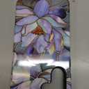 Esdot for Samsung Galaxy S25 Ultra Case - Wireless Charging Compatible  Dual-Layer Soft Silicone + Hard Shell - Wildflower Design - Protective Phone Cover for Women Girls - Abstract Lotus