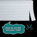 Daisypower Window Air Conditioner Foam Insulating Panels Kits,17 Inch x 9 Inch x 7/8 Inch AC Units Insulation Side Panels, White
