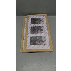 8x16 Picture Frame Natural Wood 2 Pack