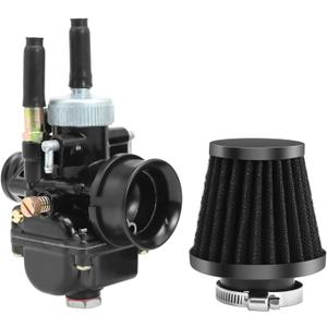 PHBG Racing Carburetor Black Carb with Air Filter for PHBG 50cc 90cc BWS100 for Puch Yamaha Zuma (17mm)