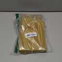 Caldo Linen Dinner Napkins - Rustic- Soft and Durable Cloth- Washable and Reusable - 4 Pack - 20x20 inch (Mustard)