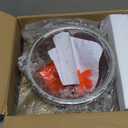 Elevated Dog Bowls for Large Dogs, Raised Dog Bowl Stand with Two X-Large Stainless Steel Bowls for Dogs, 3.5L Capacity, Rustic Brown