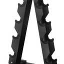 Dumbbell Rack, Style: A-frame, 5-tier