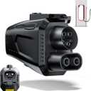 2025 Upgraded for Tesla Supercharger to CCS Charger Adapter, Max 500A 1000V Fast Charge for NACS to CCS1 Electric Vehicle Charging Adapter Compatible with Tesla Superchargers for Rivian,Ford,GM EVs