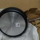 All-Clad HA1 Expert Nonstick 12-Inch Chef's Frying Pan with Tempered Glass Lid, Stay-Cool Ergonomic Handle, Dishwasher-Friendly, Oven-Safe Up to 350°F, Induction, Compatible with All Cooktops, Black
