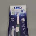 Oral-B iO Series 2 Rechargeable Electric Powered Toothbrush Starter Kit, Forest Green with 2 Brush Heads - Automatic Pressure Sensor to Protect Gums - 3 Modes - 2 Min Timer
